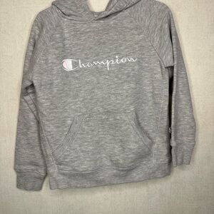 Champion Heather Gray Pullover Hoodie